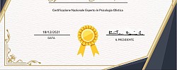 “Master in Psicologia Olistica” rilasciato a Gio M.