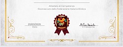 “Master in Pranoterapia” conseguito da Gio M.